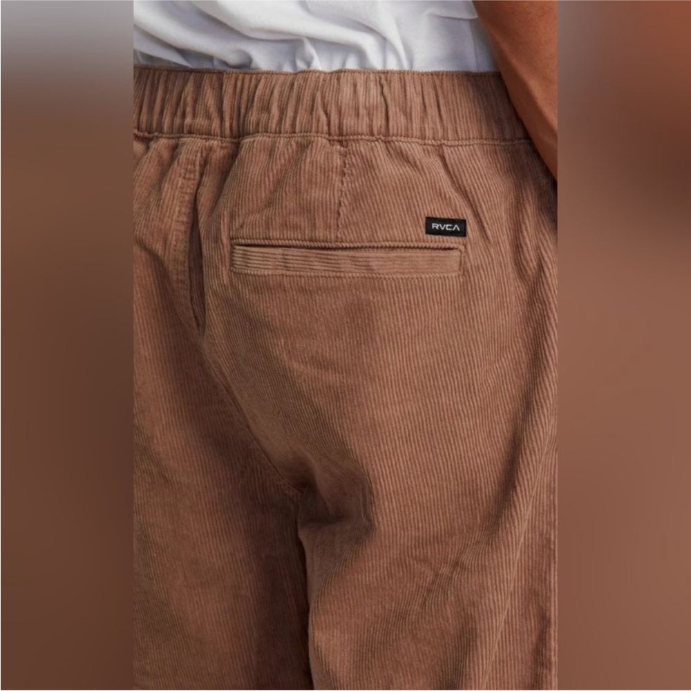 RVCA NWT Americana Elastic Cord Pants - Picture 4 of 5